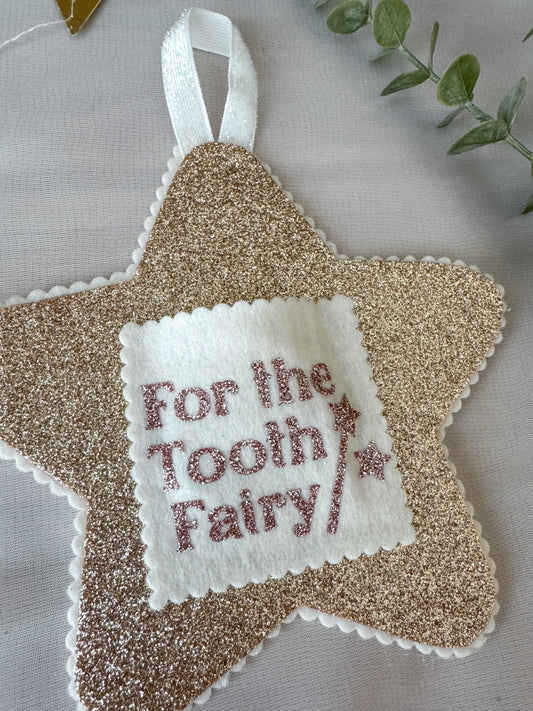 Gold Tooth Fairy Pouch