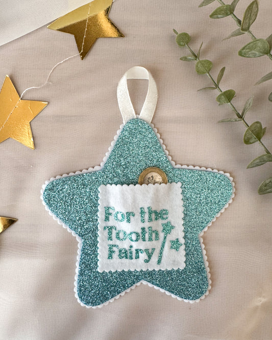 Blue Tooth Fairy & Wand Gift Set