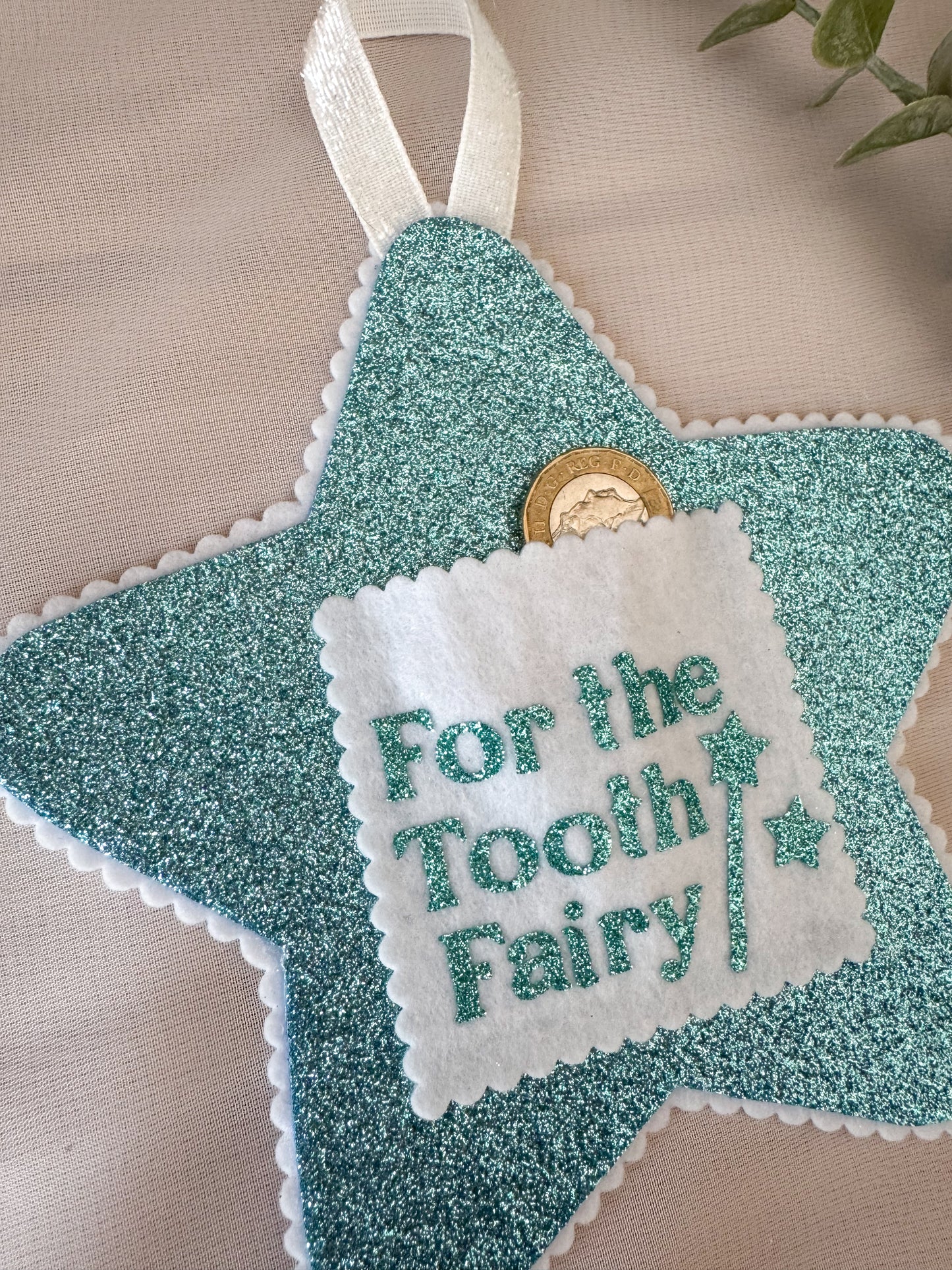 Blue Tooth Fairy Pouch