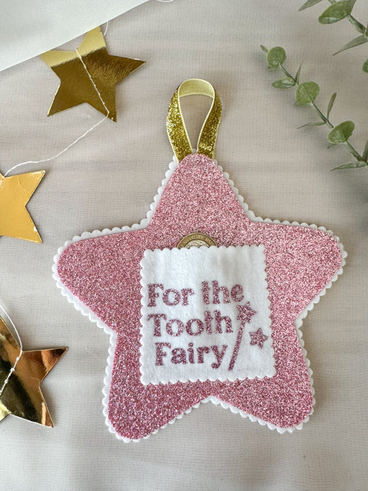 Pink Tooth Fairy & Wand Gift Set