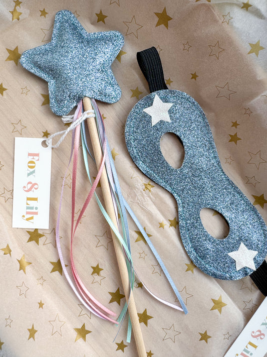 Blue Mask & Wand Gift Set
